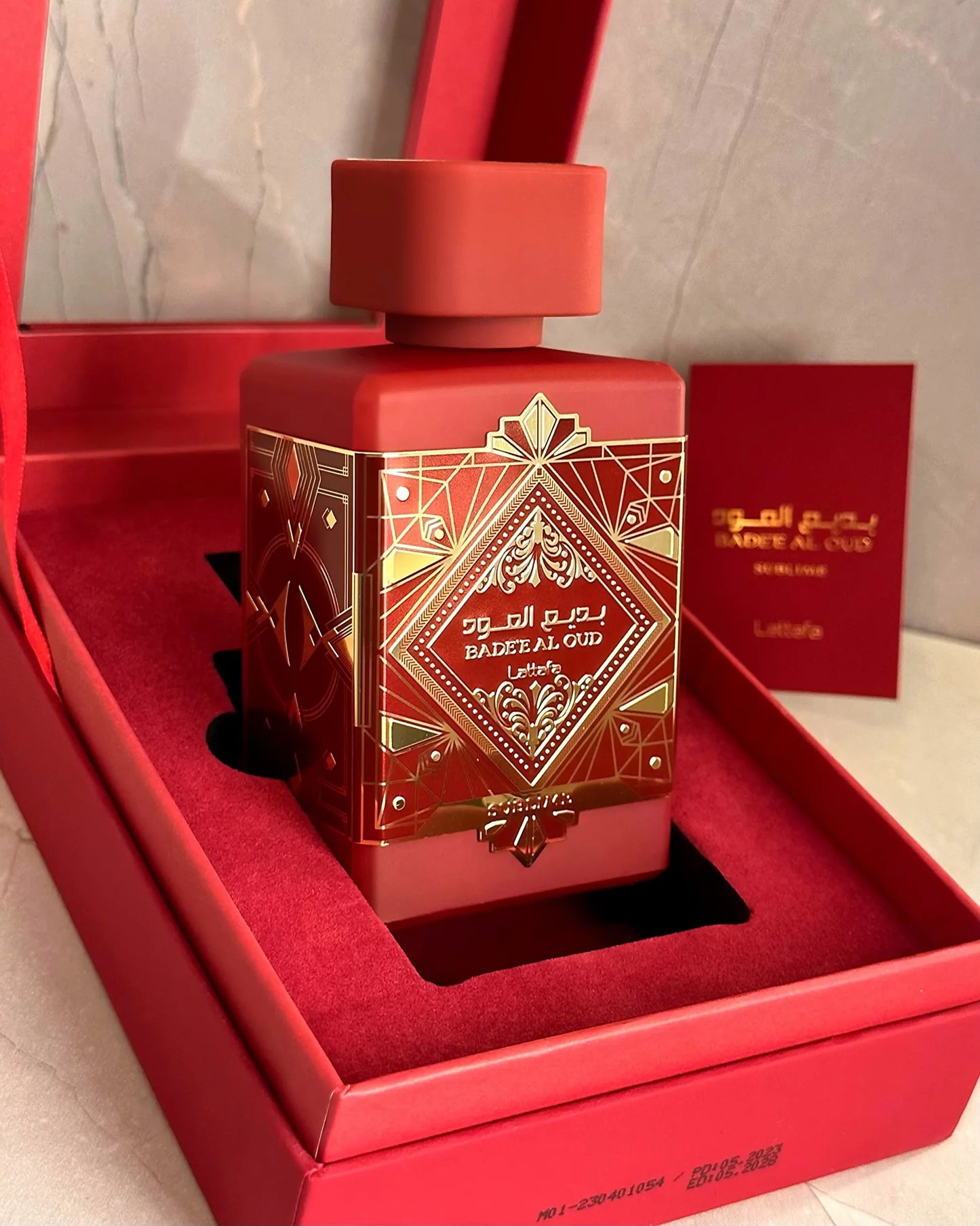 Perfume Árabe Bade'e Al Oud Sublime - Lataffa