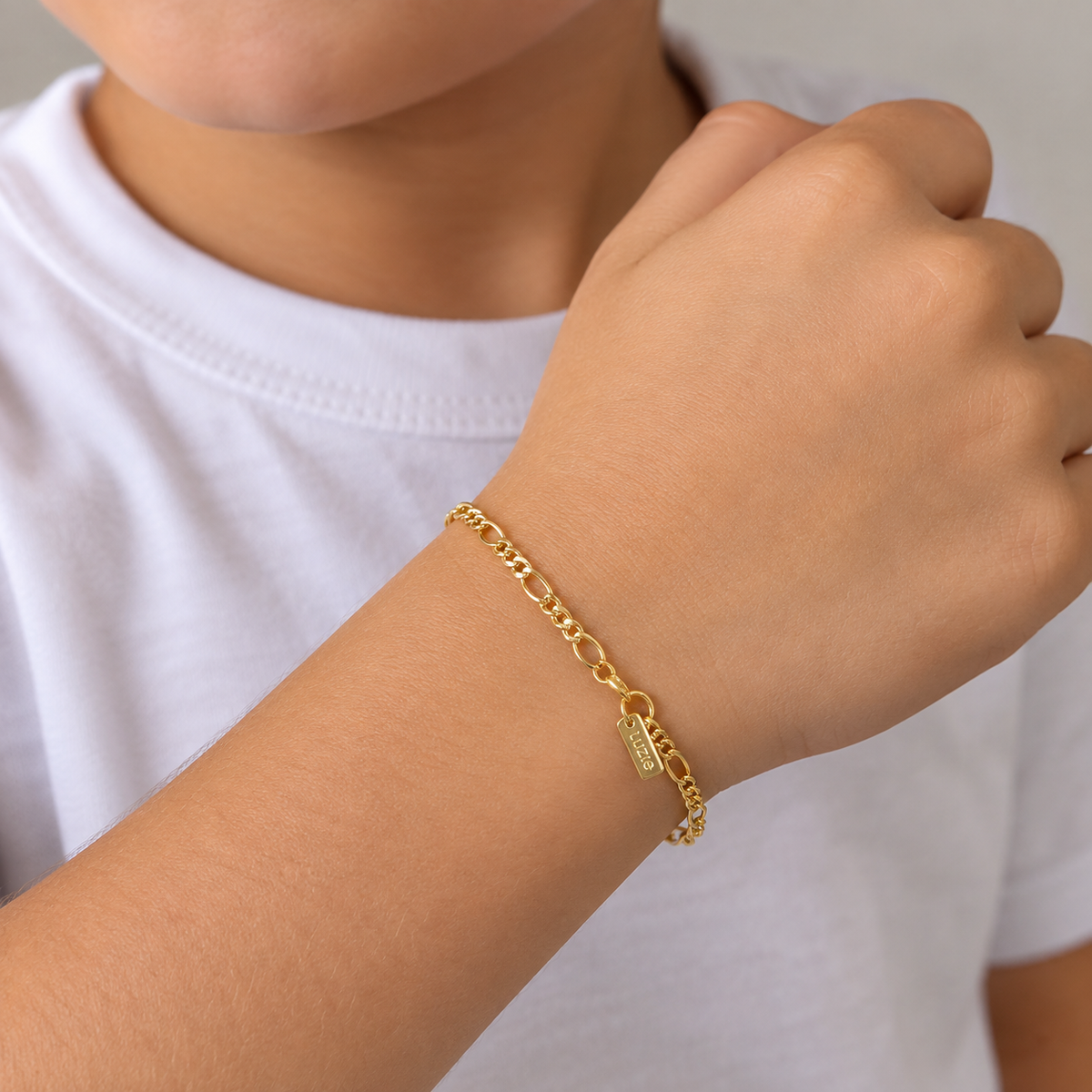 Pulseiras Infantis- Folheado a Ouro