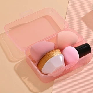 Conjunto Pincel de Maquiagem Para Base