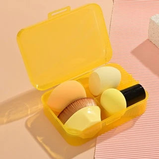 Conjunto Pincel de Maquiagem Para Base