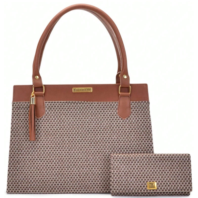 Bolsa Feminina Satchel + Carteira Feminina