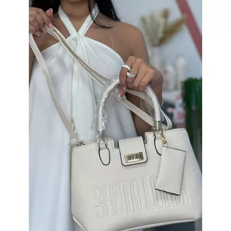 Bolsa Feminina de mão com alça transversal SL