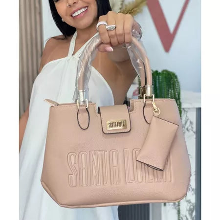 Bolsa Feminina de mão com alça transversal SL
