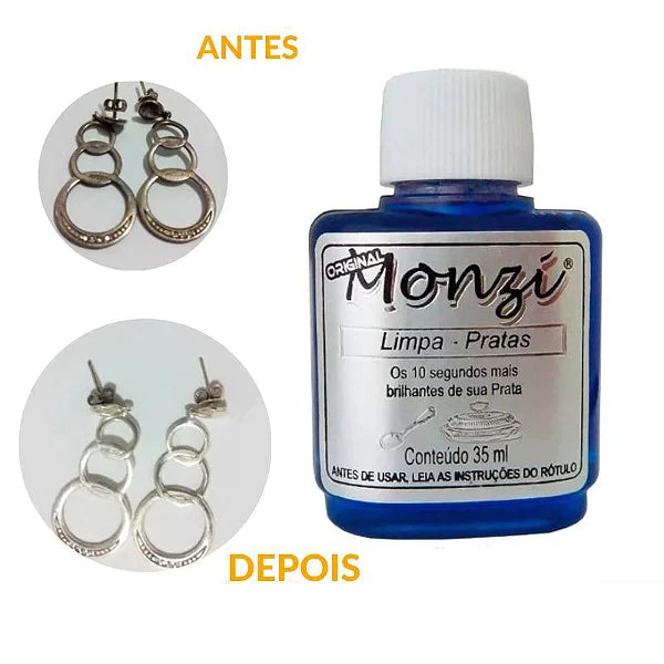 Monzi Limpa Prata + Flanela