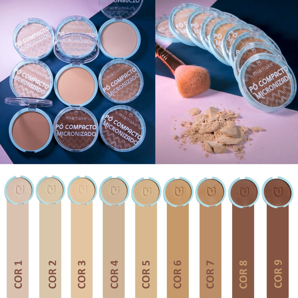 Pó Compacto Micronizado - Mia Make