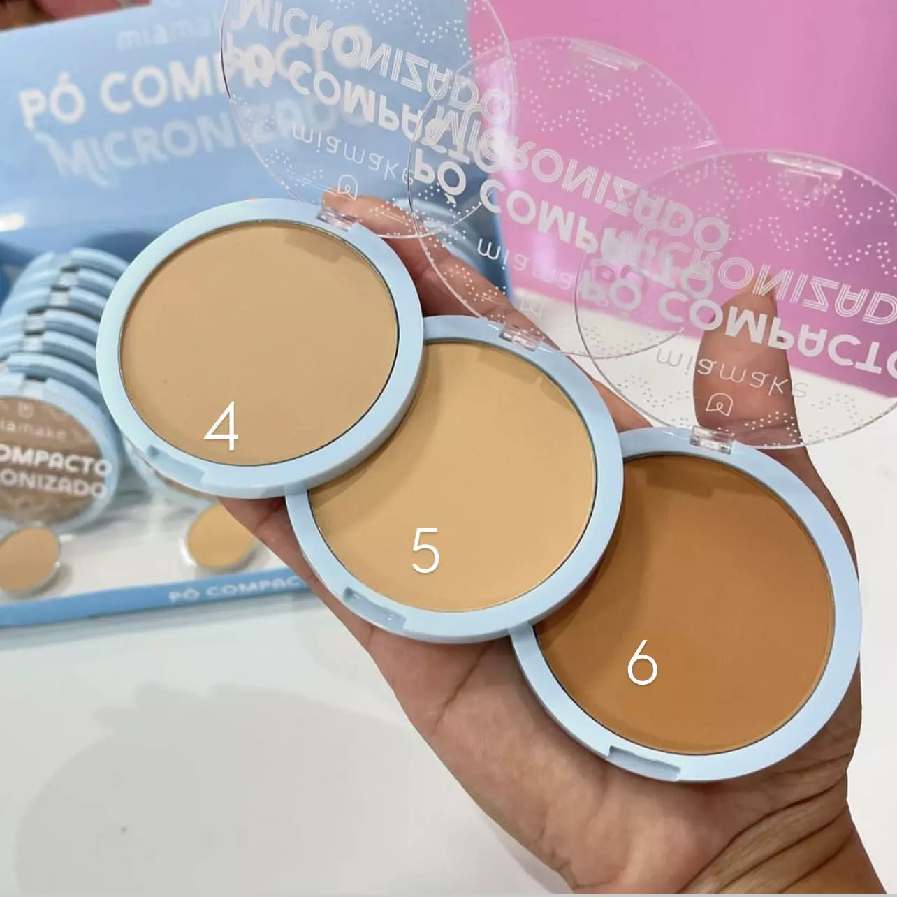 Pó Compacto Micronizado - Mia Make
