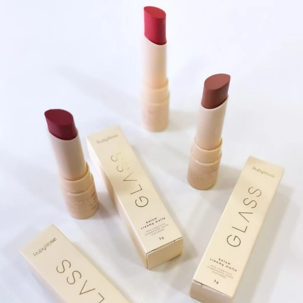 Batom Creamy Matte Glass - By Ruby Rose