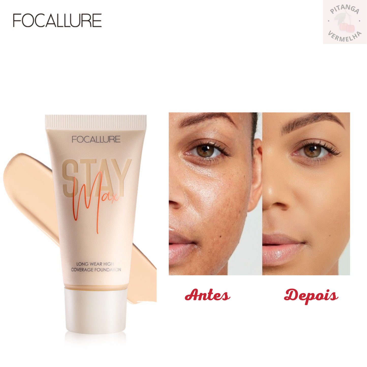 Base Líquida StayMax FOCALLURE
