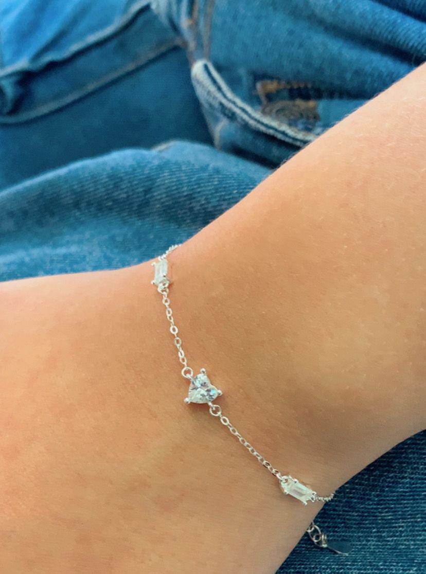 Pulseira feminina - Prata 925