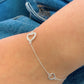 Pulseira feminina - Prata 925