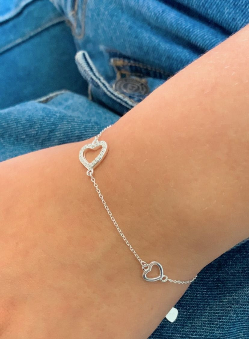 Pulseira feminina - Prata 925