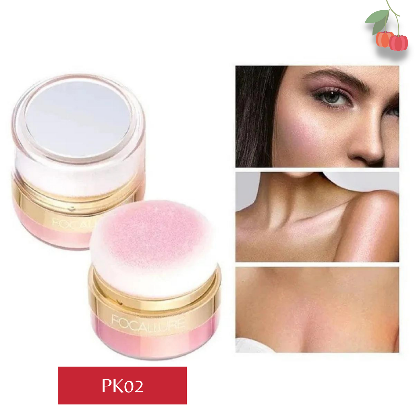 Iluminador Bronzer FOCALLURE Shimmer GLoss