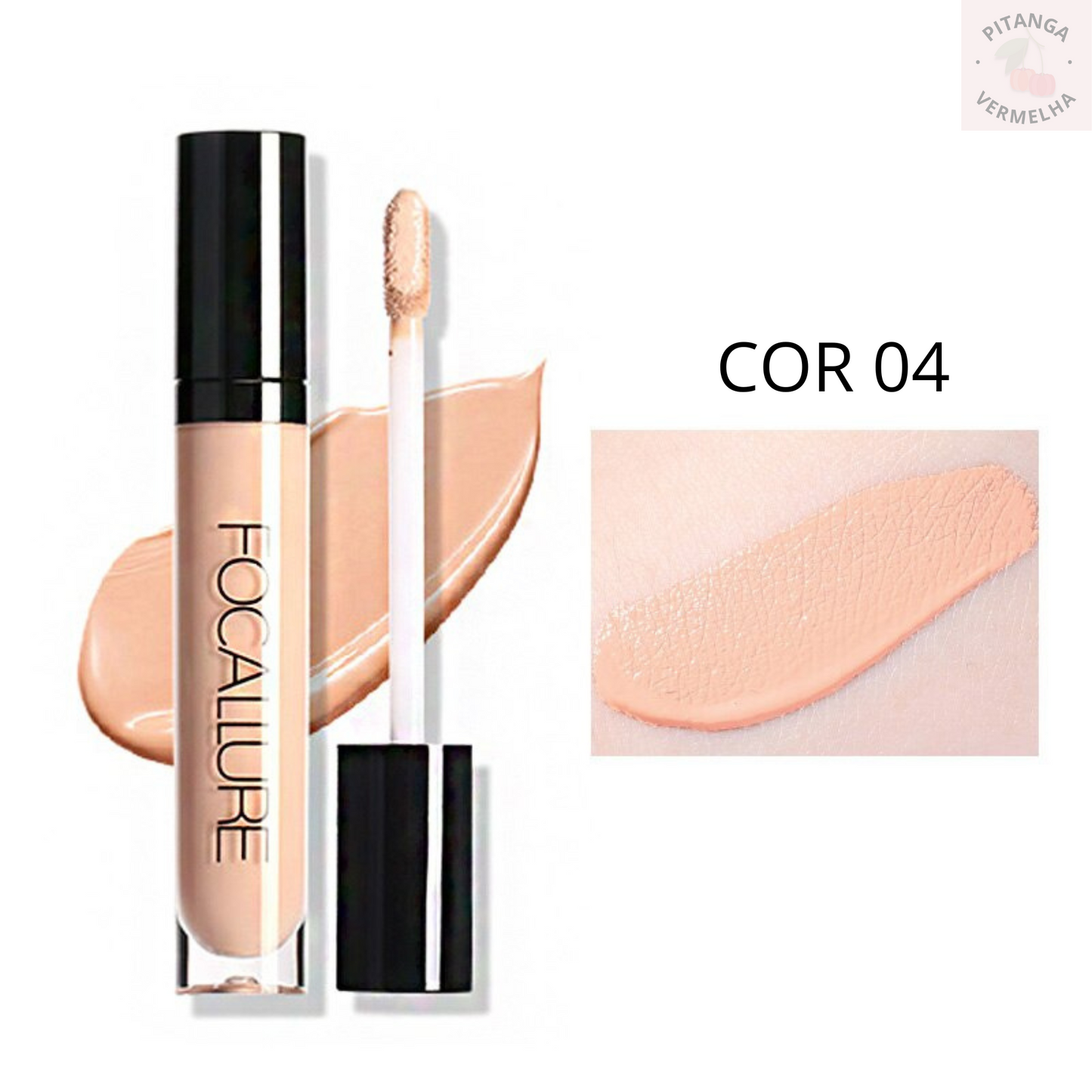 Corretivo Liquído FOCALLURE 7 Cores