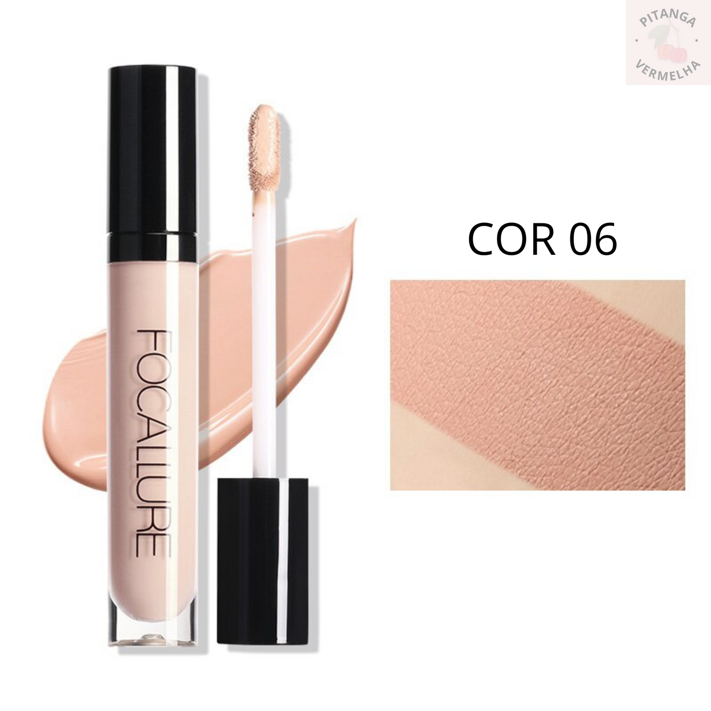 Corretivo Liquído FOCALLURE 7 Cores