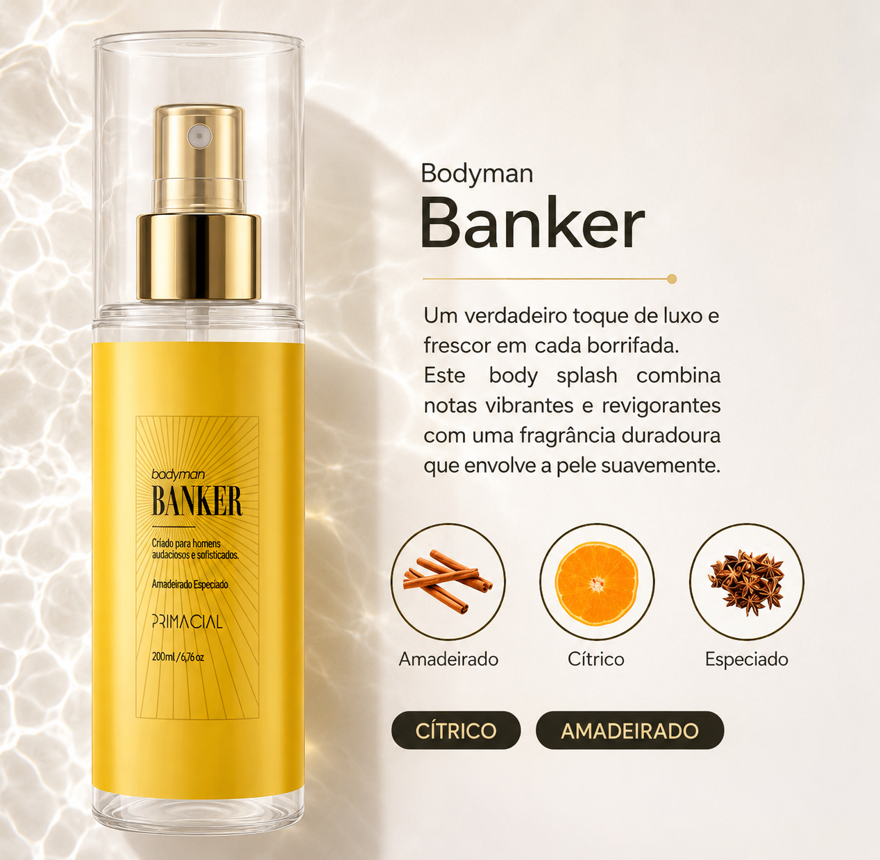 Body Splash Masculino - Primacial