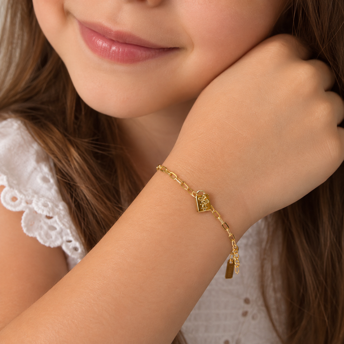 Pulseiras Infantis- Folheado a Ouro