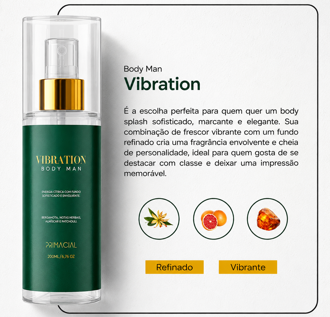 Body Splash Masculino - Primacial