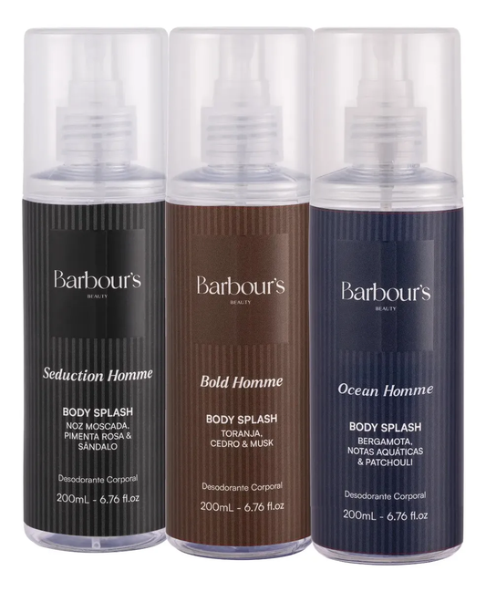 Body Splash Masculino - Barbour's Beauty