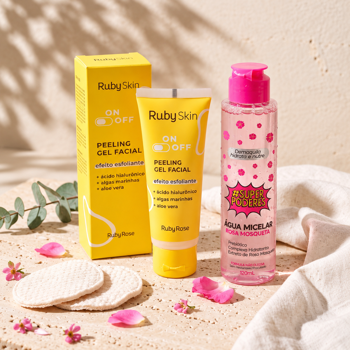 Kit Skincare Água Micelar + Peeling Facial
