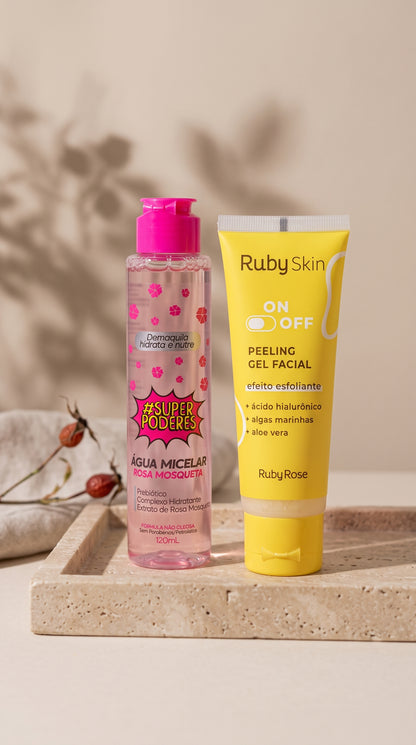 Kit Skincare Água Micelar + Peeling Facial