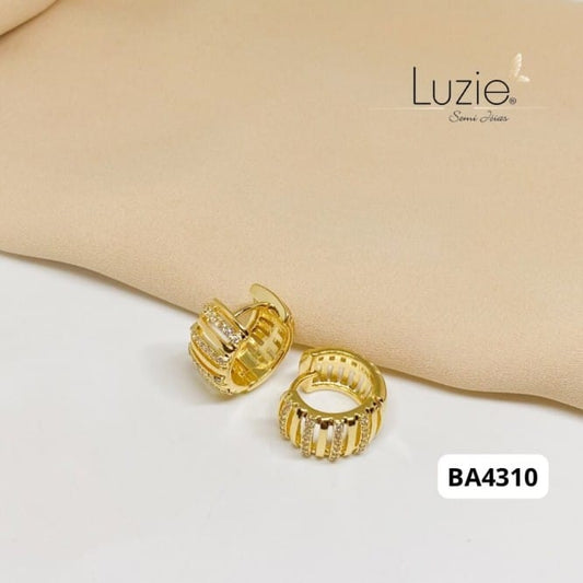 Brincos Argola - Folheado a Ouro