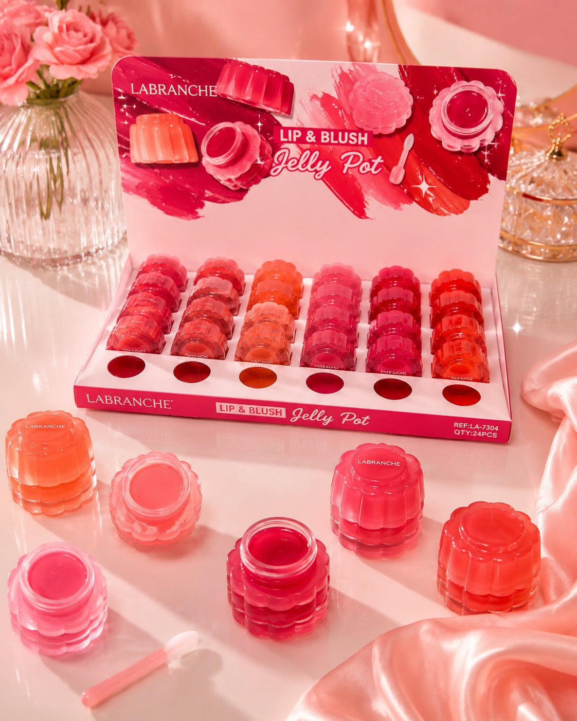 Balm Jelly Pot & Brush Labranche