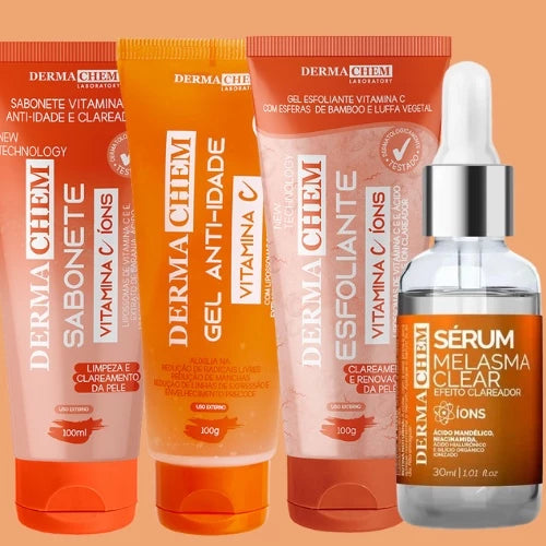 Kit Completo Skin Care Vitamina C - DERMACHEM