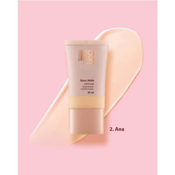 Base Mate Cobre Tudo 30ml Boca Rosa Beauty By Payot