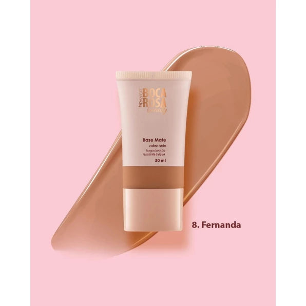 Base Mate Cobre Tudo 30ml Boca Rosa Beauty By Payot
