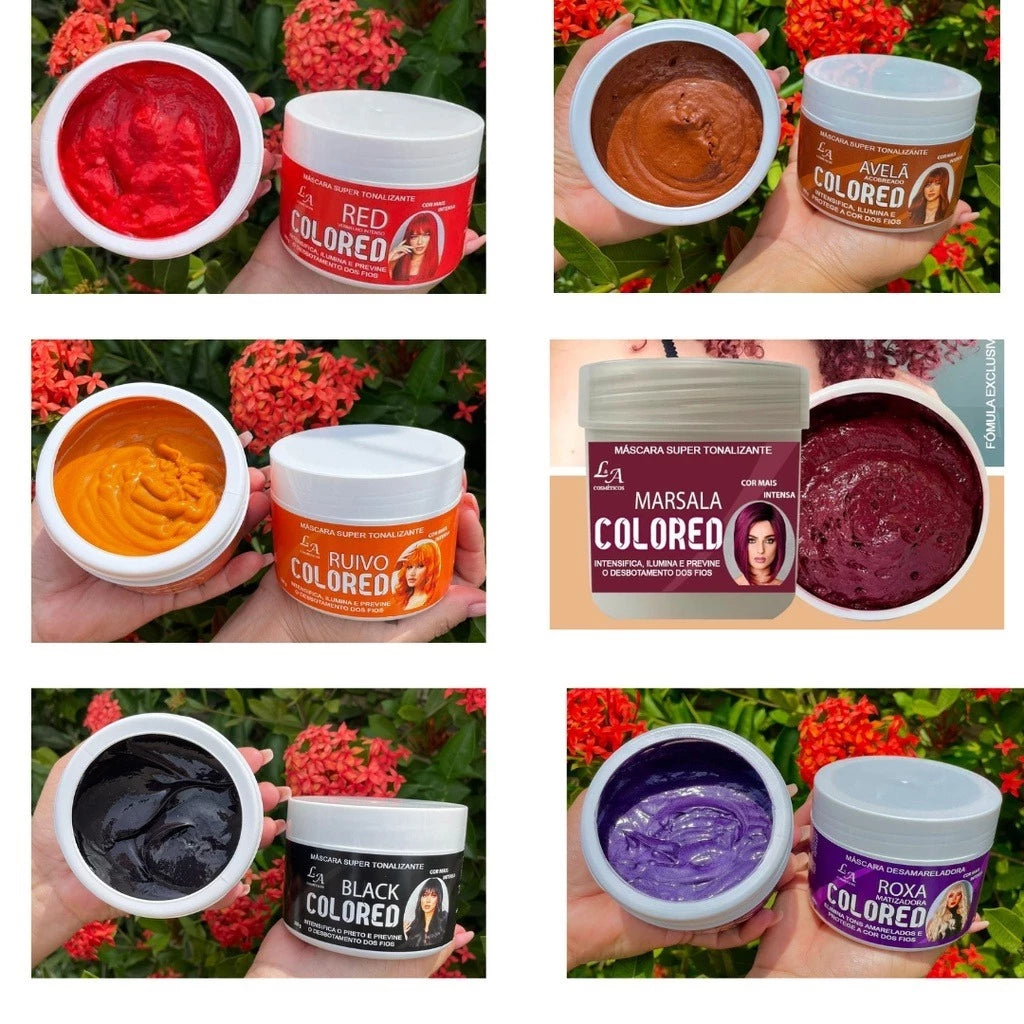 Máscara Tonalizante - Efeito 100% natural