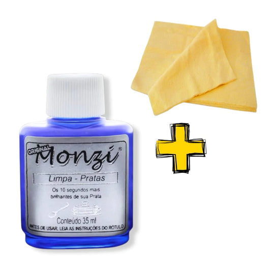 Monzi Limpa Prata + Flanela