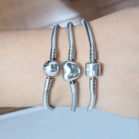 Pulseira Berloque Life - Aço Inox