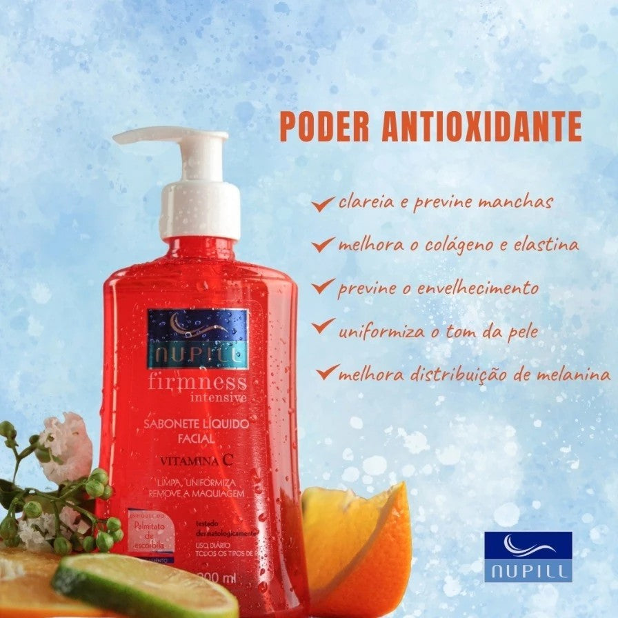 Sabonete Líquido Facial Nupill 200ml