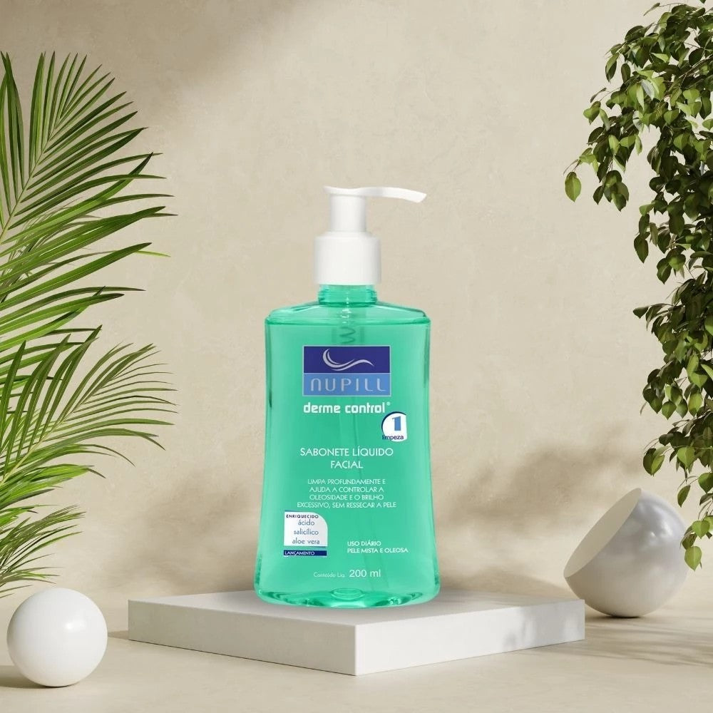 Sabonete Líquido Facial Nupill 200ml