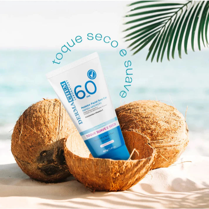 Protetor Facial sem Cor 60 FPS - Dermachem