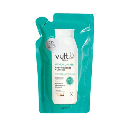 Kit Vult Corpo Hidraluronic – Hidratante 350ml + Refil 300ml
