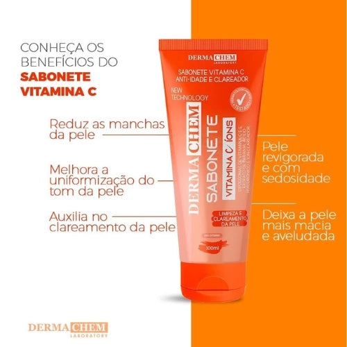 Kit Completo Skin Care Vitamina C - DERMACHEM