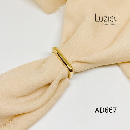 Anéis - Folheado a Ouro Luzie