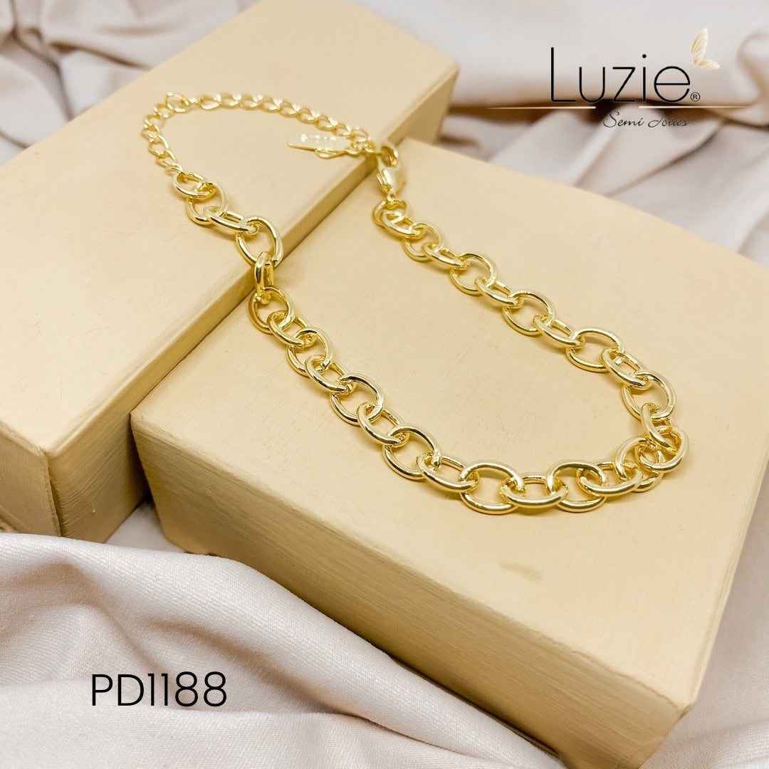 Pulseiras Femininas- Folheado a Ouro
