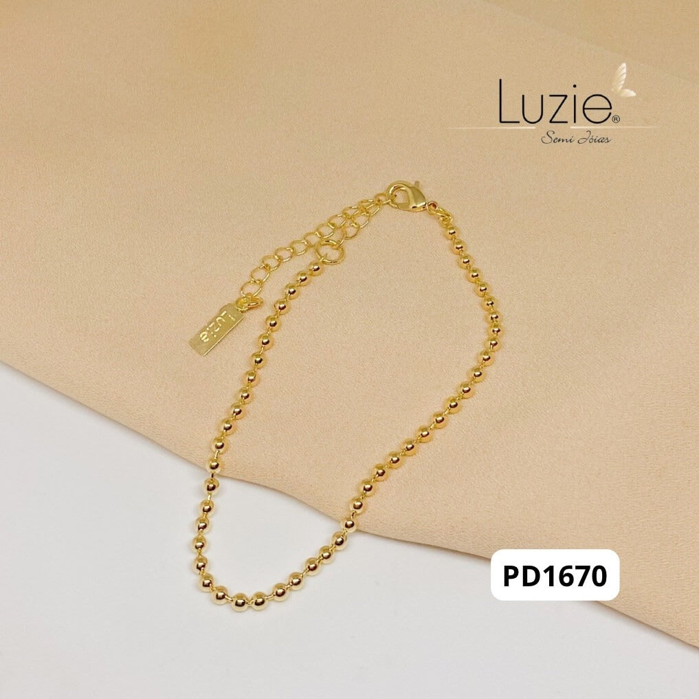 Pulseiras Femininas- Folheado a Ouro