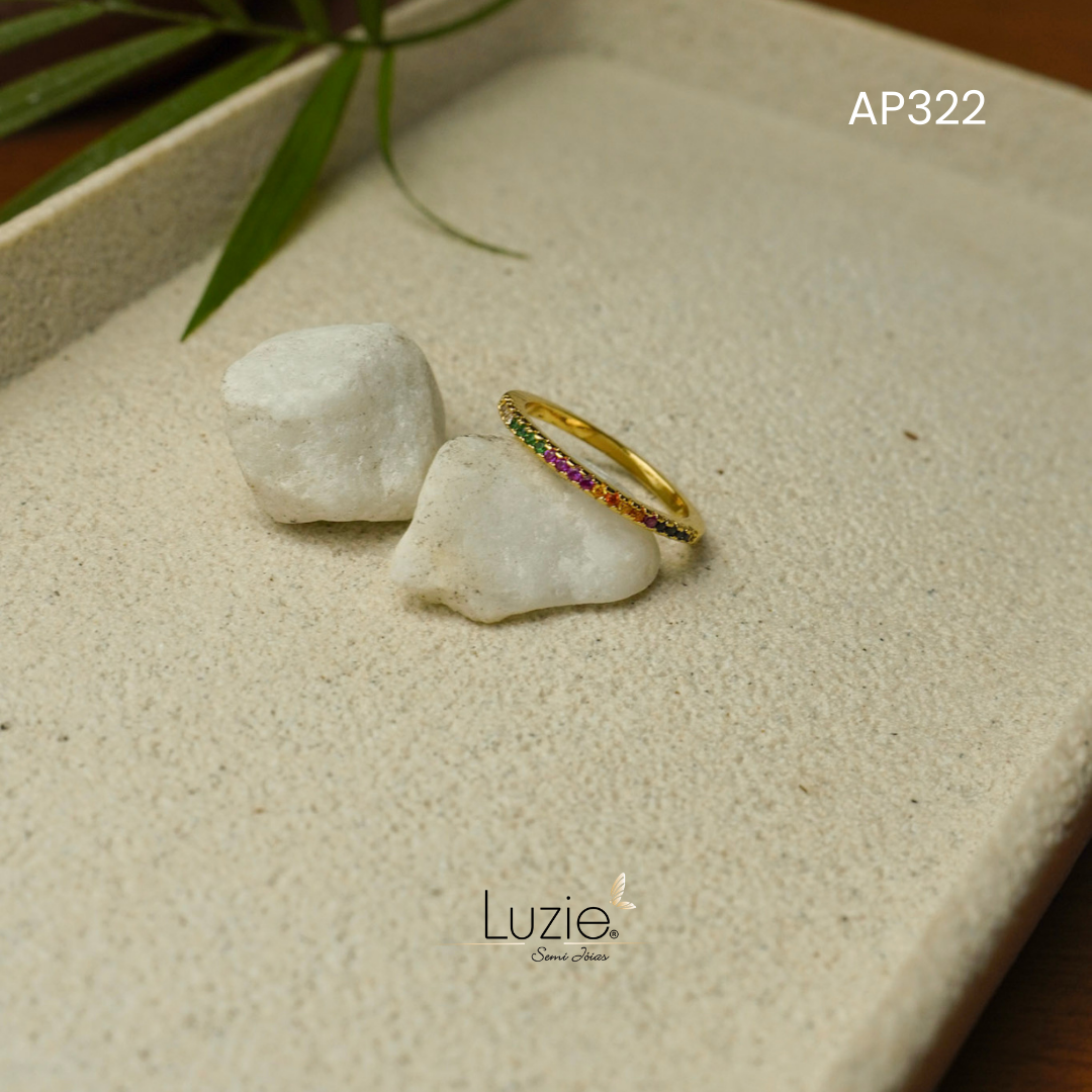 Anéis - Folheado a Ouro Luzie