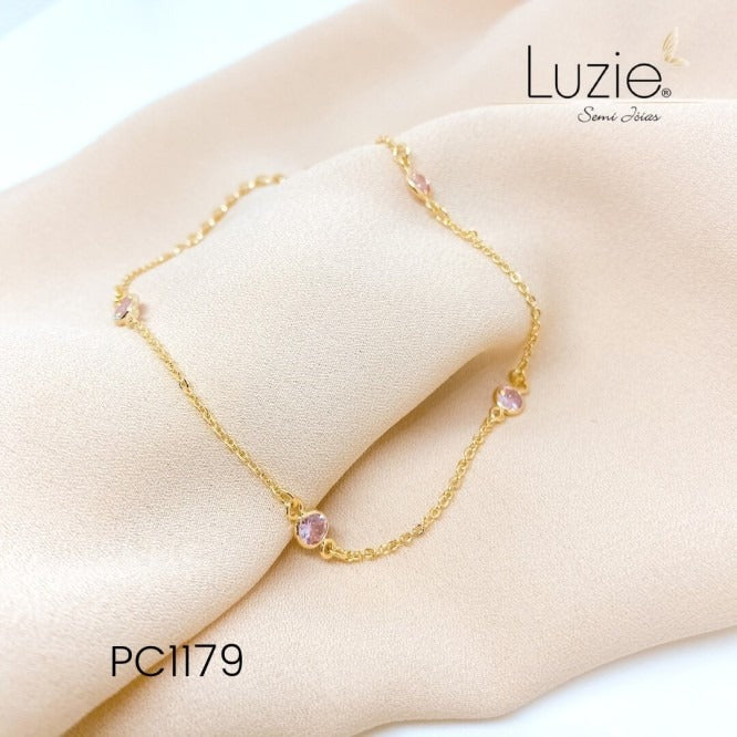 Pulseiras Femininas- Folheado a Ouro