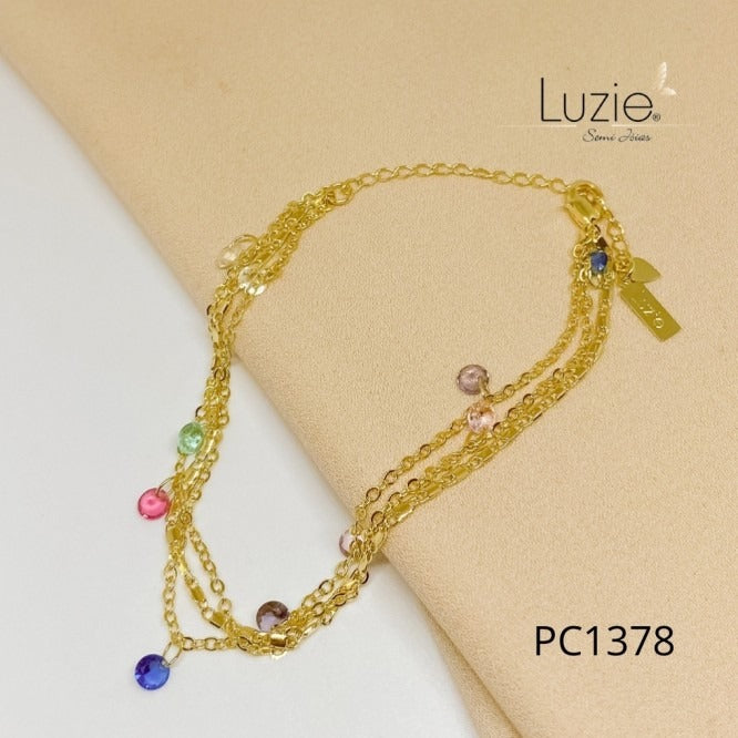 Pulseiras Femininas- Folheado a Ouro