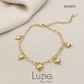 Pulseiras Femininas- Folheado a Ouro
