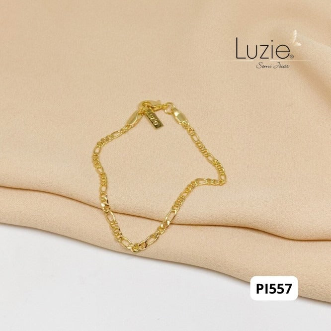 Pulseiras Infantis- Folheado a Ouro