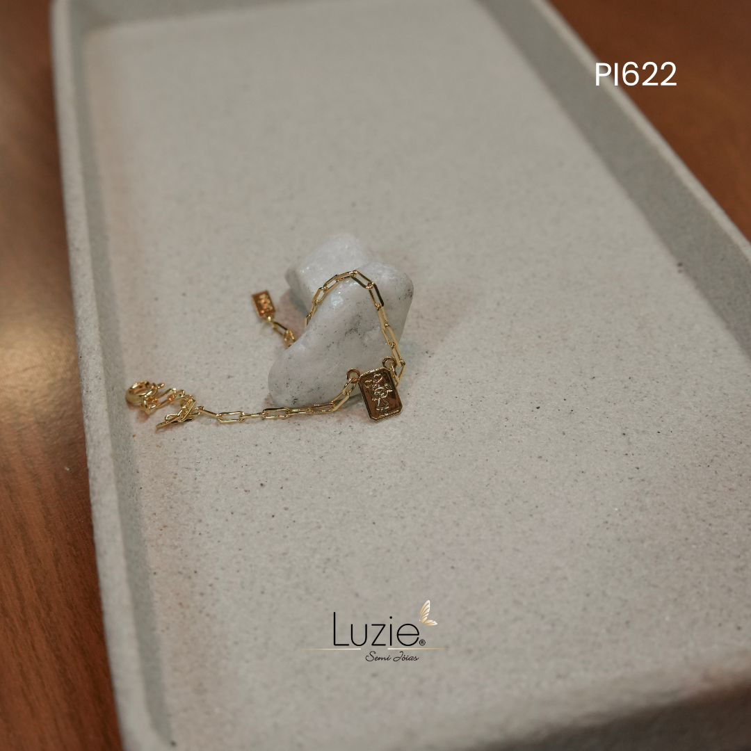Pulseiras Infantis- Folheado a Ouro