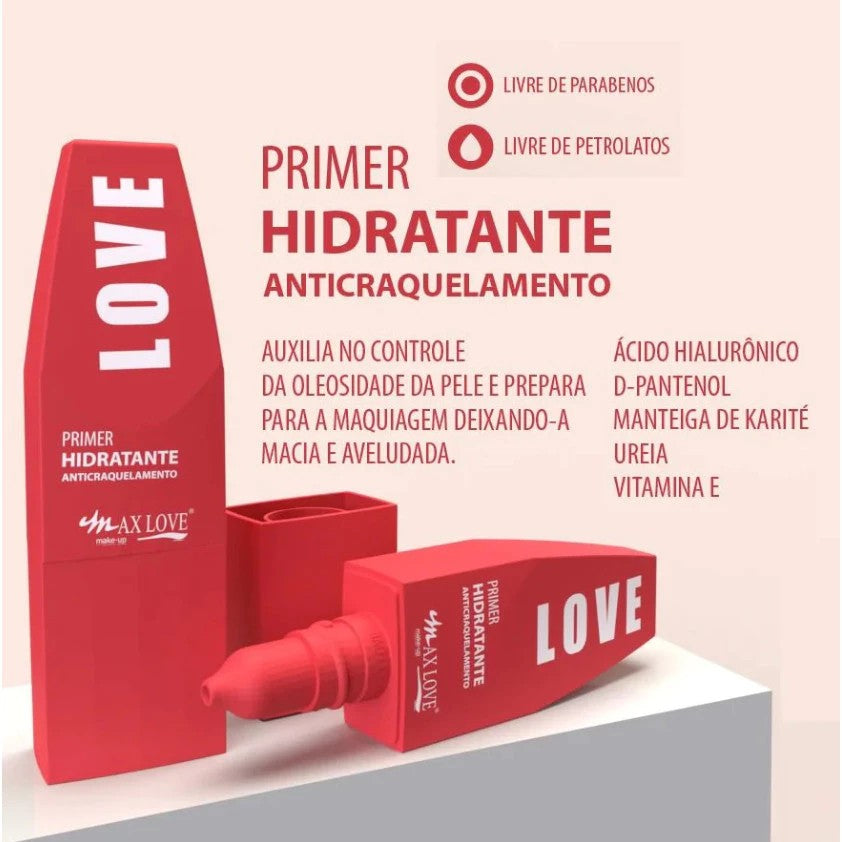Primer Facial Anticraquelamento Hidratante Pré Make 30ml - MAXL0VE