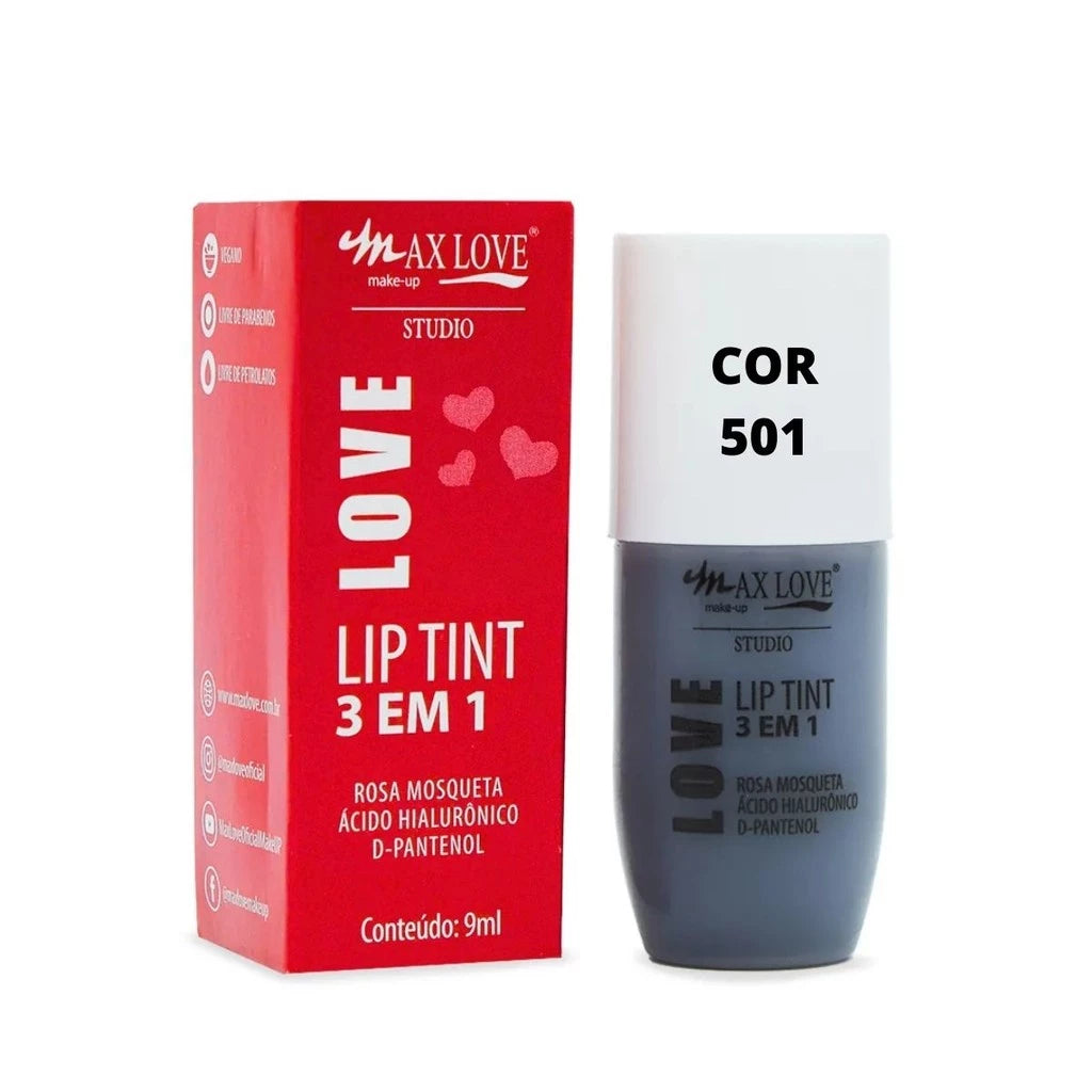Lip Tint 3 em 1 Max Love