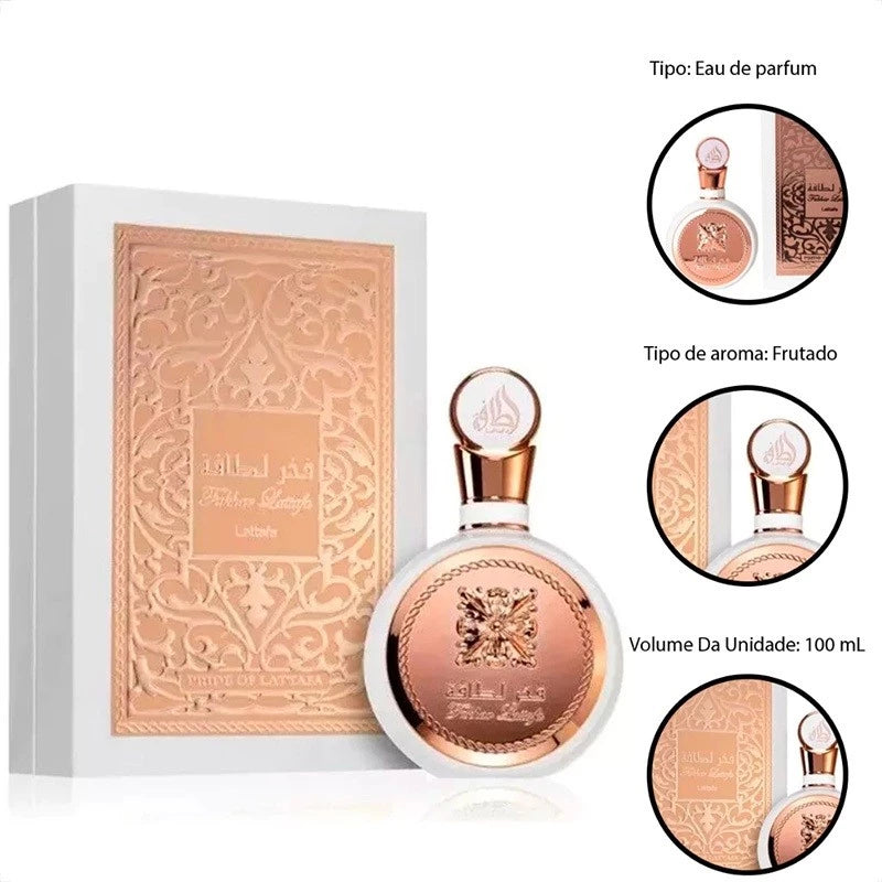 Perfume Árabe Lattafa Fakhar Rose