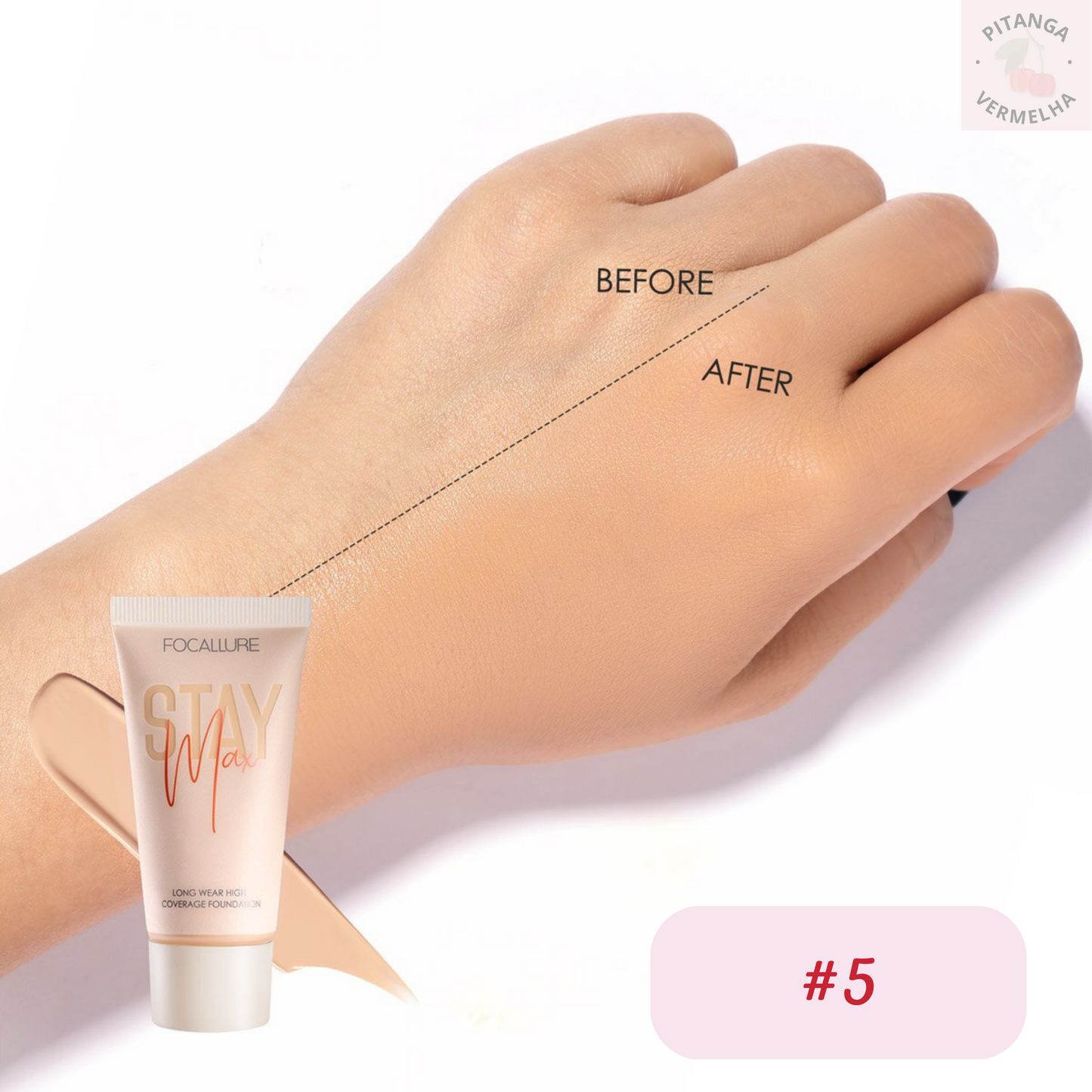 Base Líquida StayMax FOCALLURE